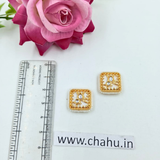 White Square Type Rakhi Pendent-10 pieces
