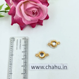 White Rakhi Pendent-10 pieces