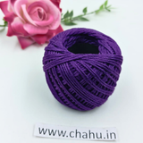 Purple Color Cotton Thread - 1 Roll