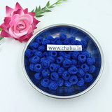 Navy Blue Cotton Bead