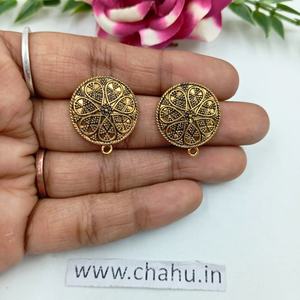Round Antique Earring  - 100 Gram
