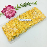 Haldi Yellow Paper Flower - 144 Pieces