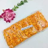 Orange Paper Flower - 144 Pieces