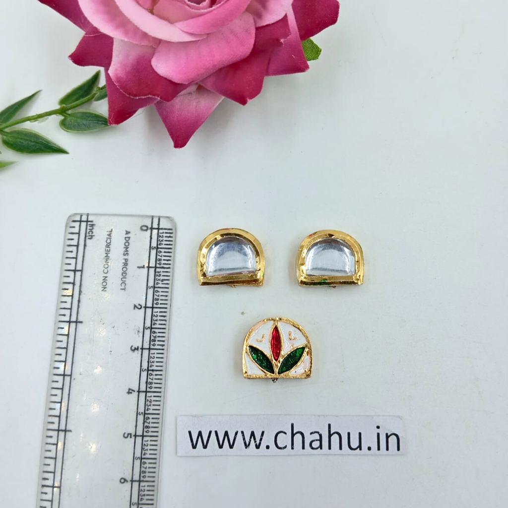 20 mm Semi Kundan - Pack of 10
