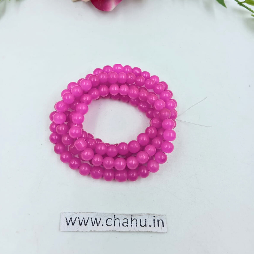 6 mm Round Pink