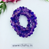 8 mm Mix Purpal Matte Trans Beads