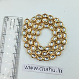8mm Ovel Kundan Line