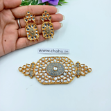 pendent with earrings