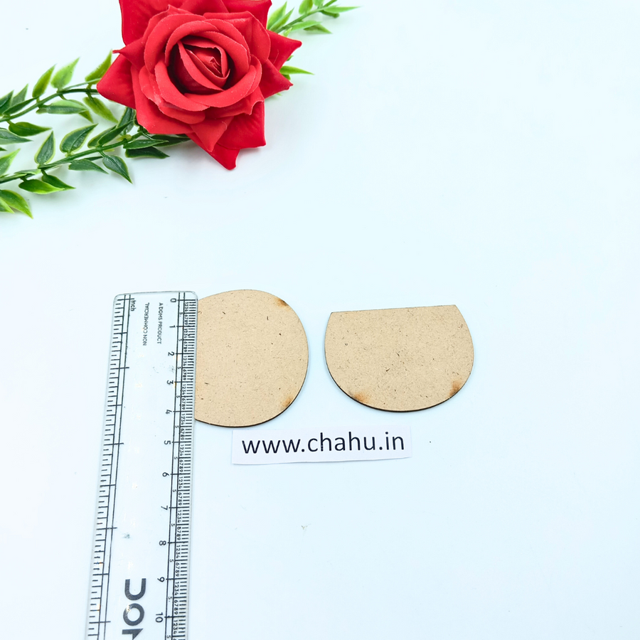 Big Size Semi Circle Mdf - 100 Pieces