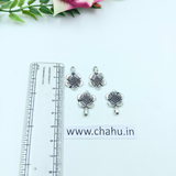Flower Oxidized Charm - 50 Gram