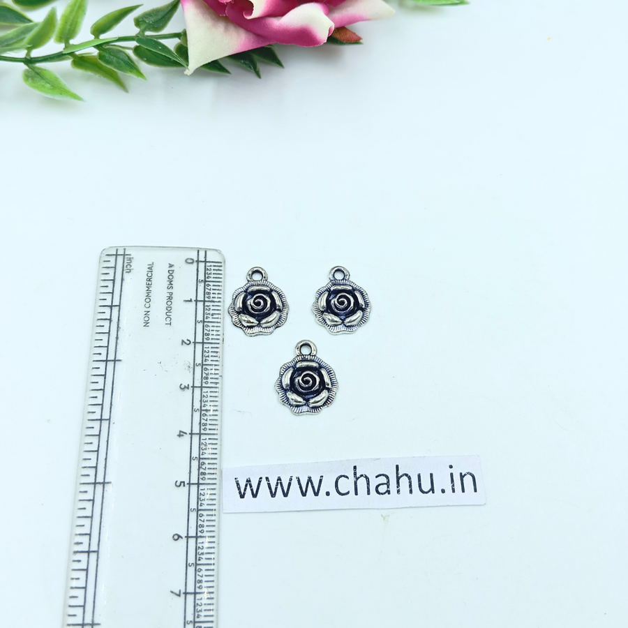 Rose Oxidized Charm - 50 Gram