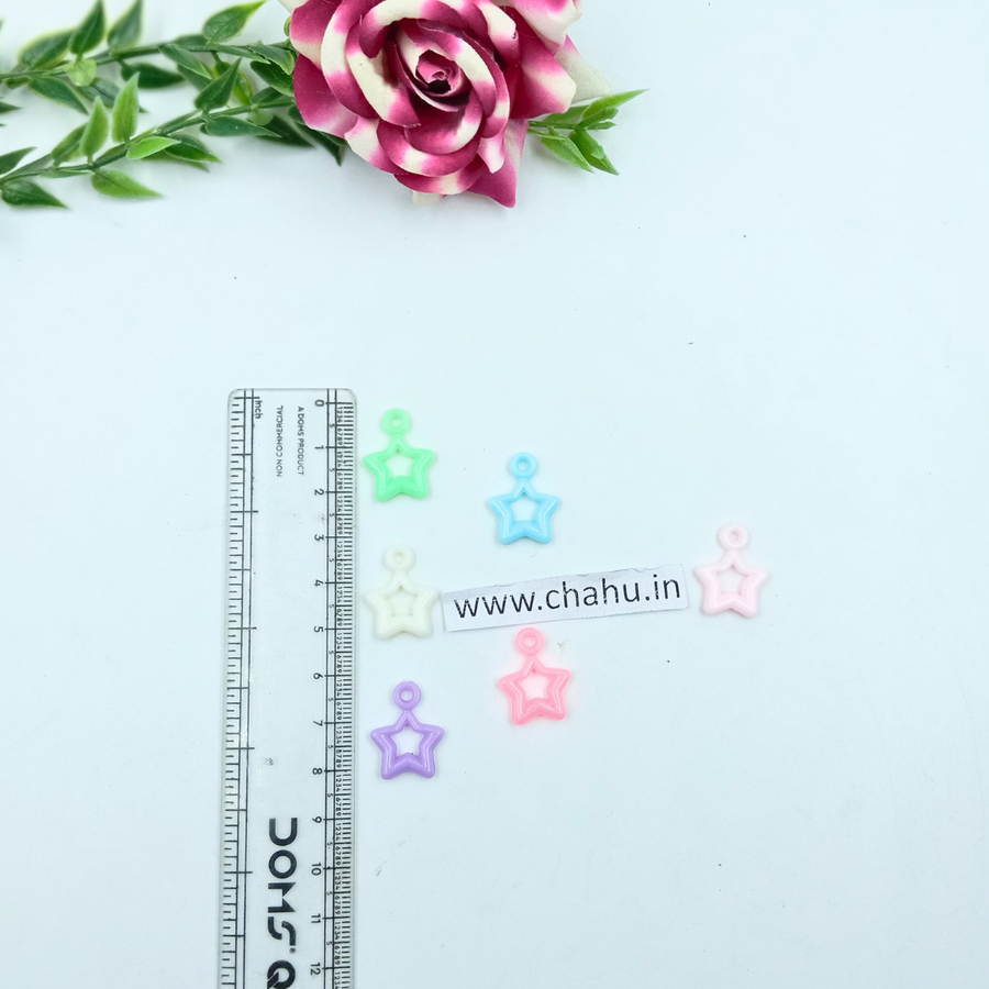 Star Acrylic Charms  - 100 Gram