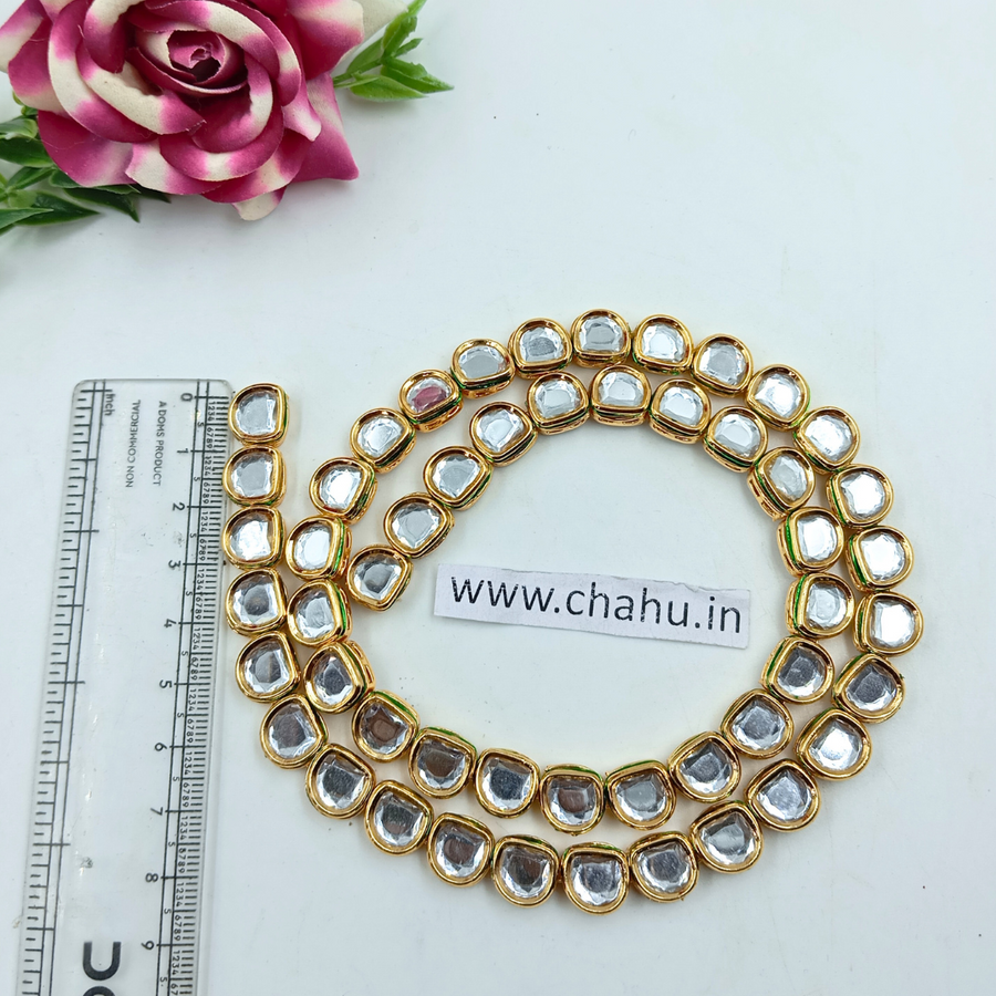 D Shape Kundan Line (NO-117)