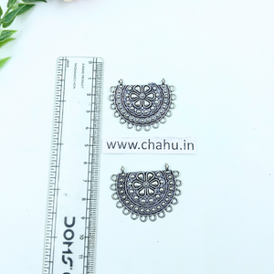 Silver Oxidized  Pendent - pack of 12 Pieces