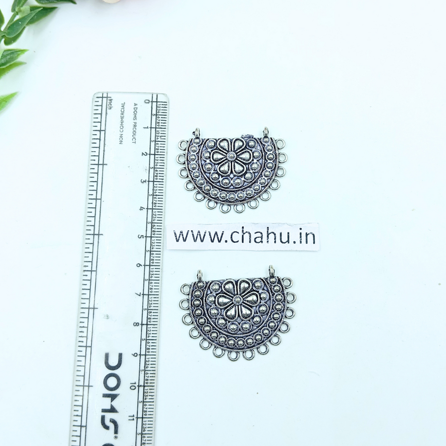 Silver Oxidized  Pendent - pack of 12 Pieces