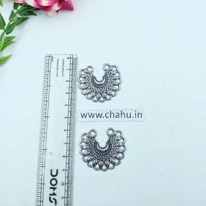 Silver Oxidized  Pendent - pack of 12 Pieces