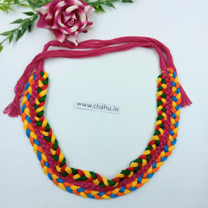 Multi & Rani Pink  Color Choker Dori - Pack of 12