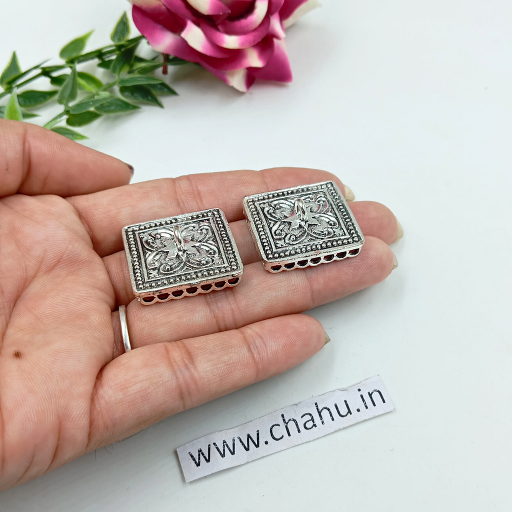 Kashmiri Square Jhumkas - 10 Pairs