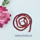 4mm Maroon Hydro Beads - 1 Lines