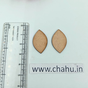 Small Eye Shaped Mdf - 100 Pieces