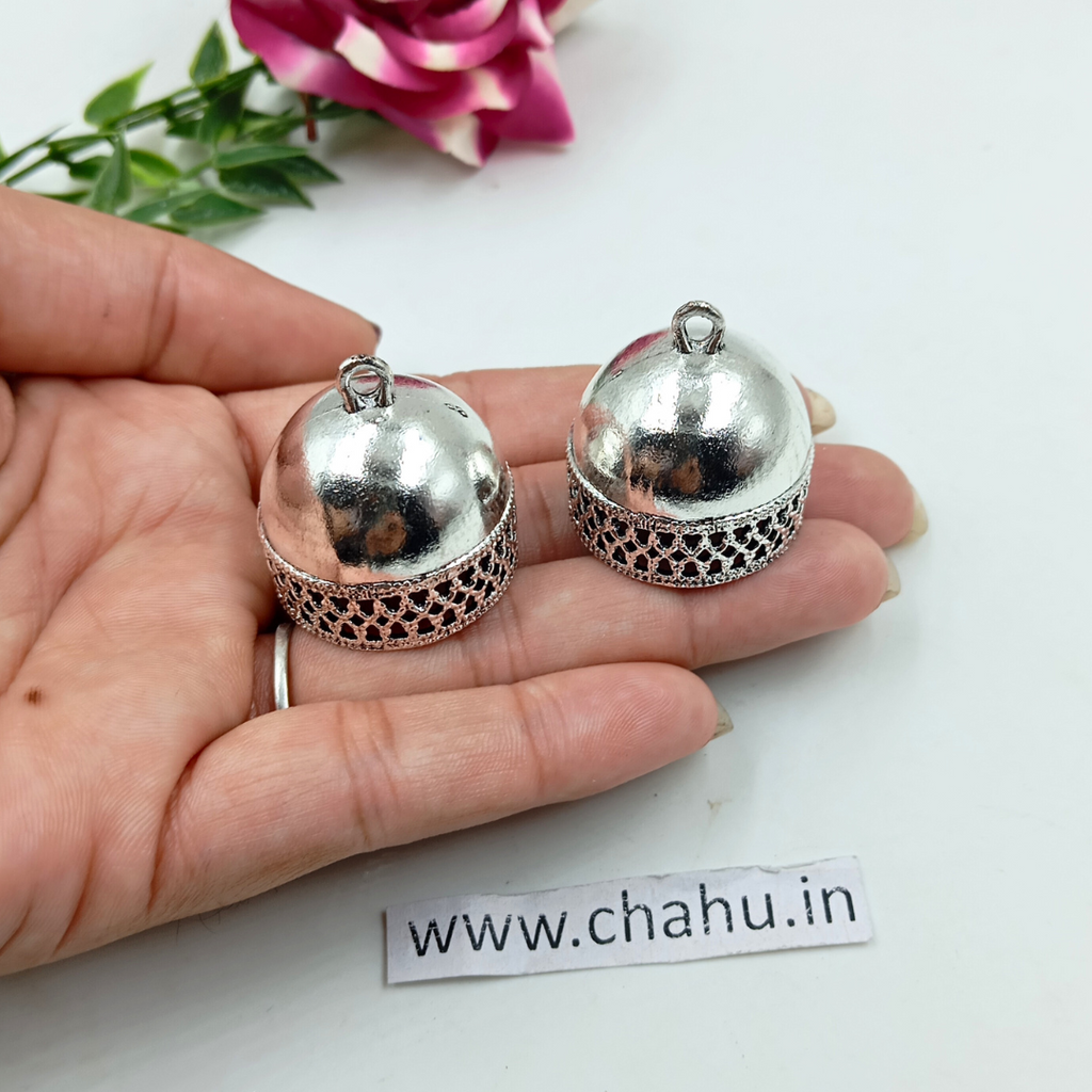 Plain Jhumkas - 10 Pairs