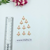 Pink  Makii Kundan - 20 Pieces
