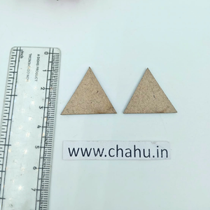 Small Triangle Shaped Mdf - 100 pieces