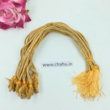 Simple Golden Chhediya - 12 Pieces