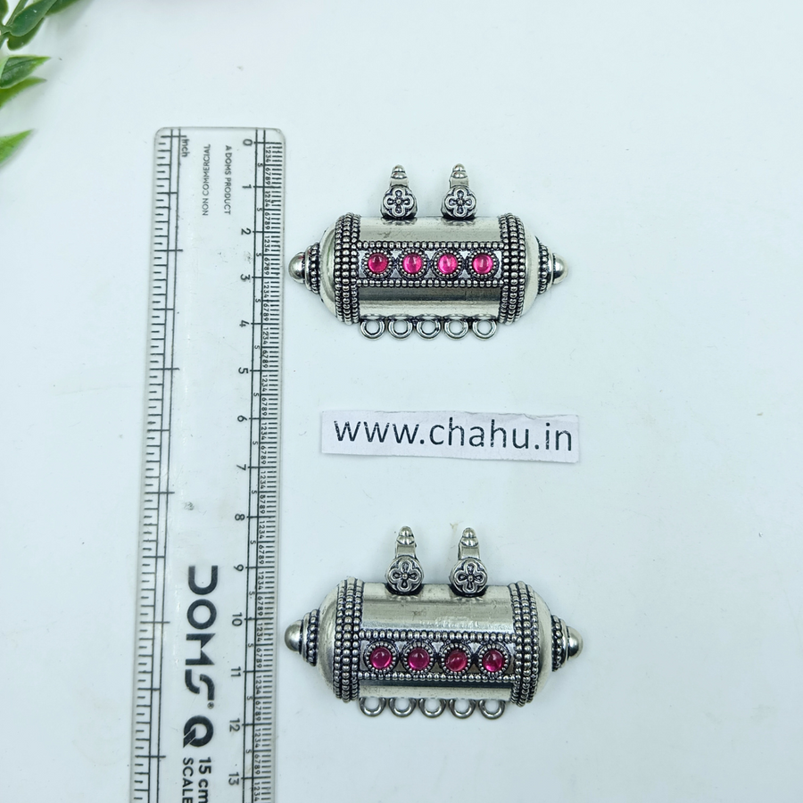 Pink Tabiz Oxidized  Pendent - pack of 5 Pieces