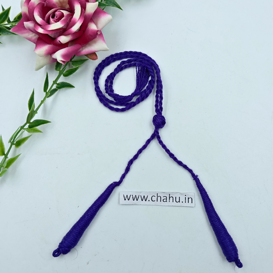 Purple Cotton Dori - Pack of 12
