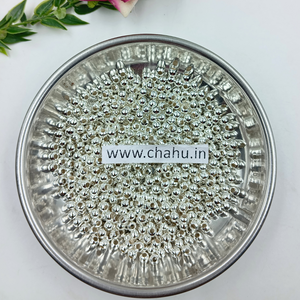 4 mm Silver Bead - 100 Gram