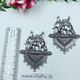 Bahubali Elephant Oxidised  Pendant - Pack of 5 Pieces