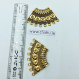 Semi Circle Shape Antique Pendant - Pack of 5 Pieces