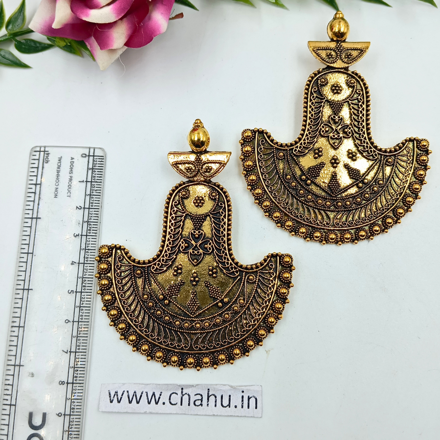 Teardrop Shape Antique Pendant - Pack of 5 Pieces