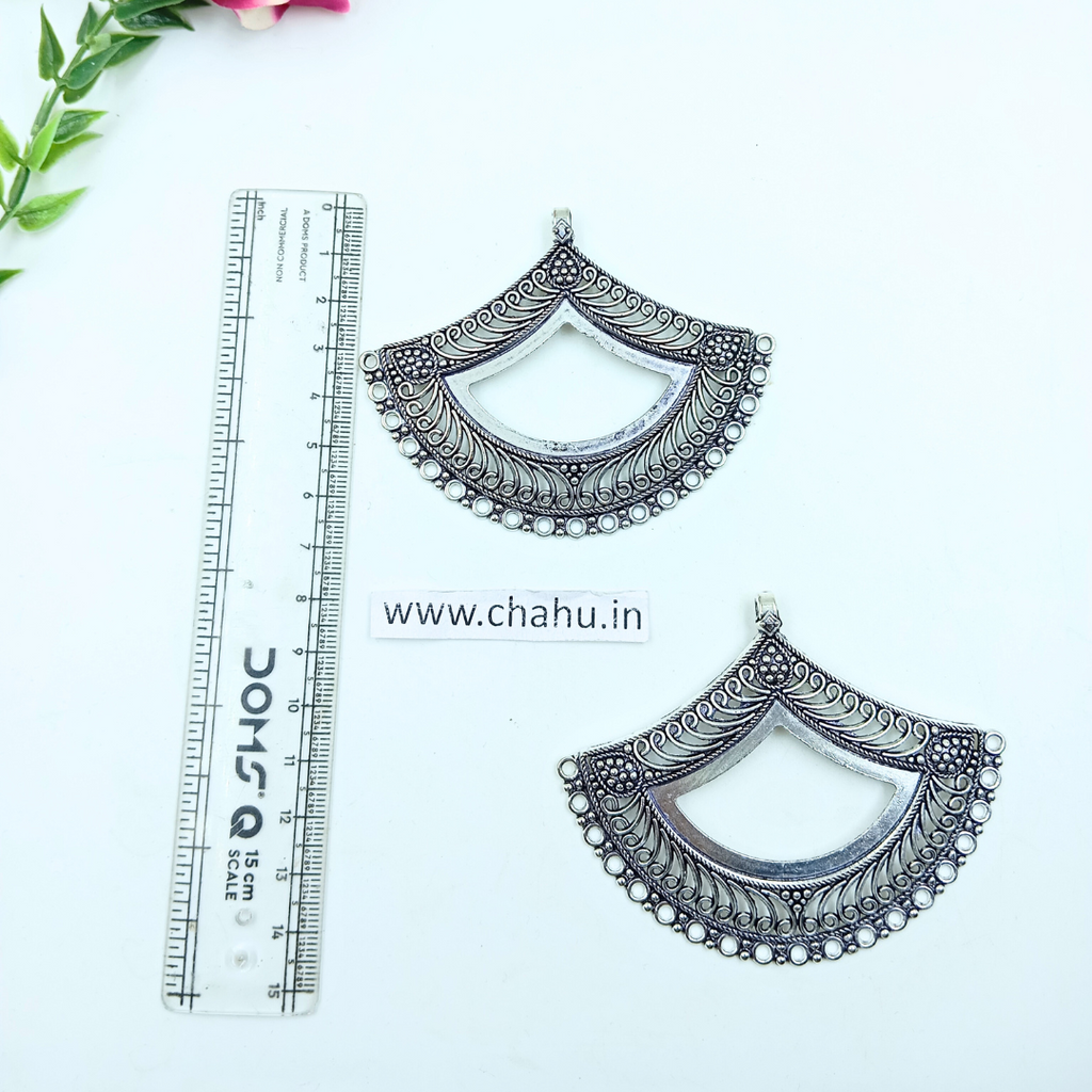 Big Size Silver Oxidized  Pendent - pack of 5 Pieces