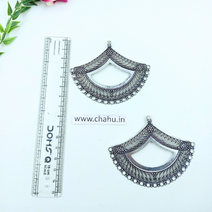 Big Size Silver Oxidized  Pendent - pack of 5 Pieces