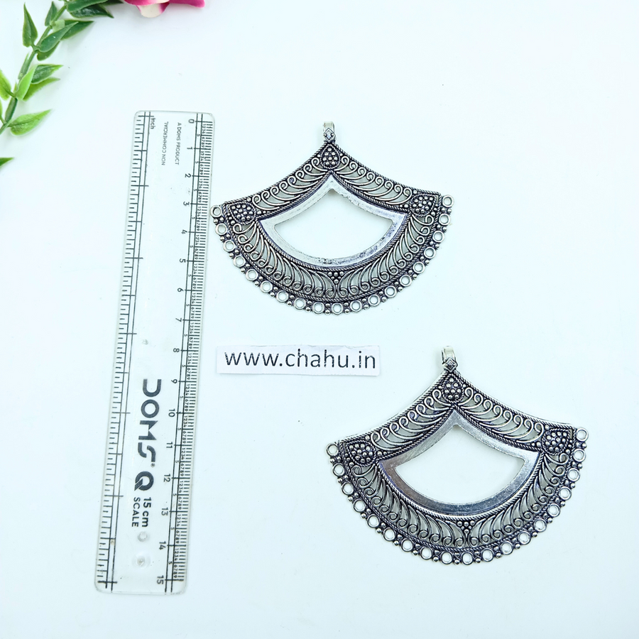 Big Size Silver Oxidized  Pendent - pack of 5 Pieces