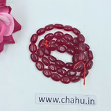 Rani Pink Oval Beads