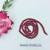 6mm Maroon Hydro Beads - 1 Lines