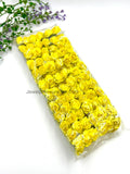 Yellow Paper Flower - 144 Pieces