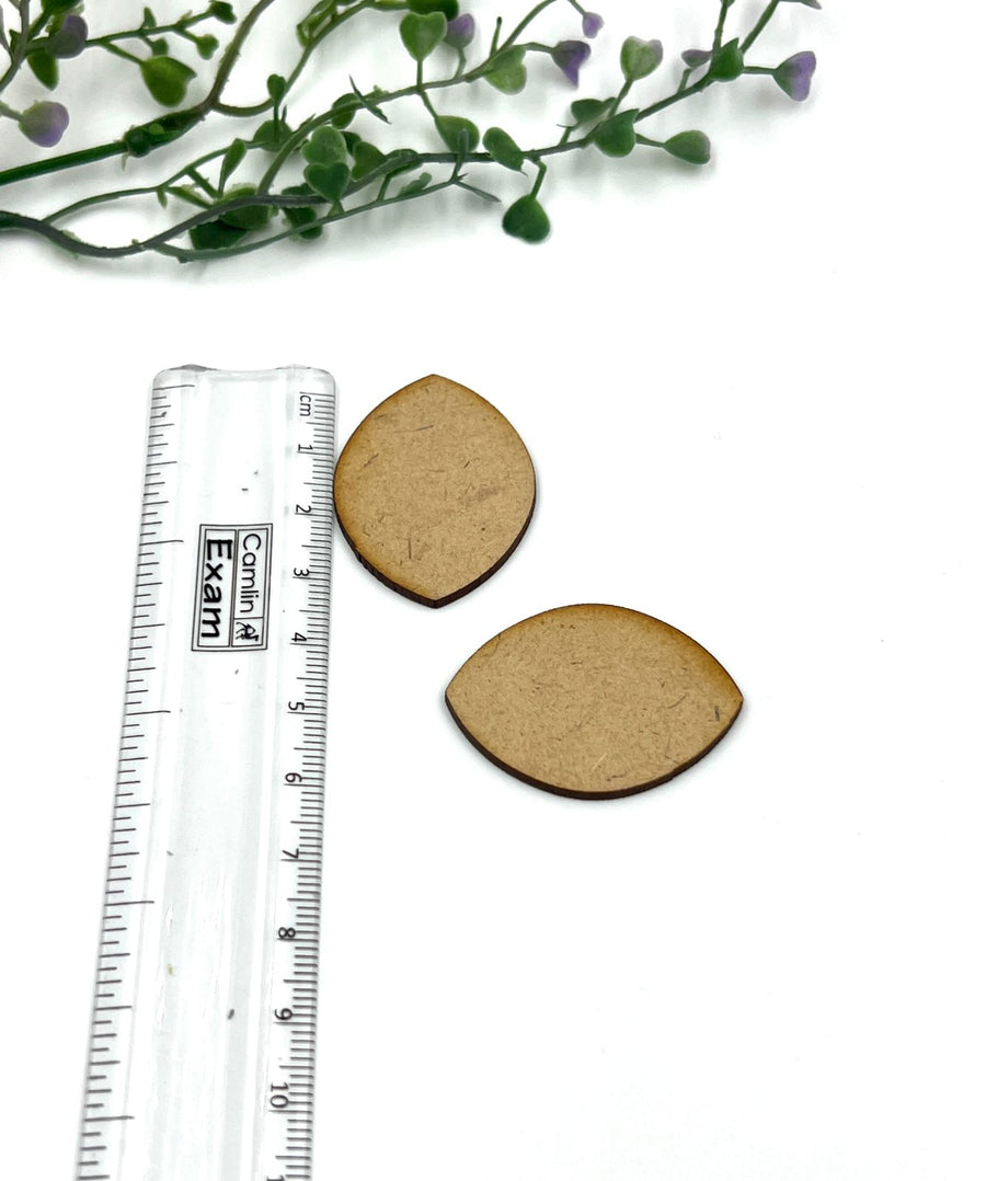 Eye Shaped Mdf - 100 Pieces
